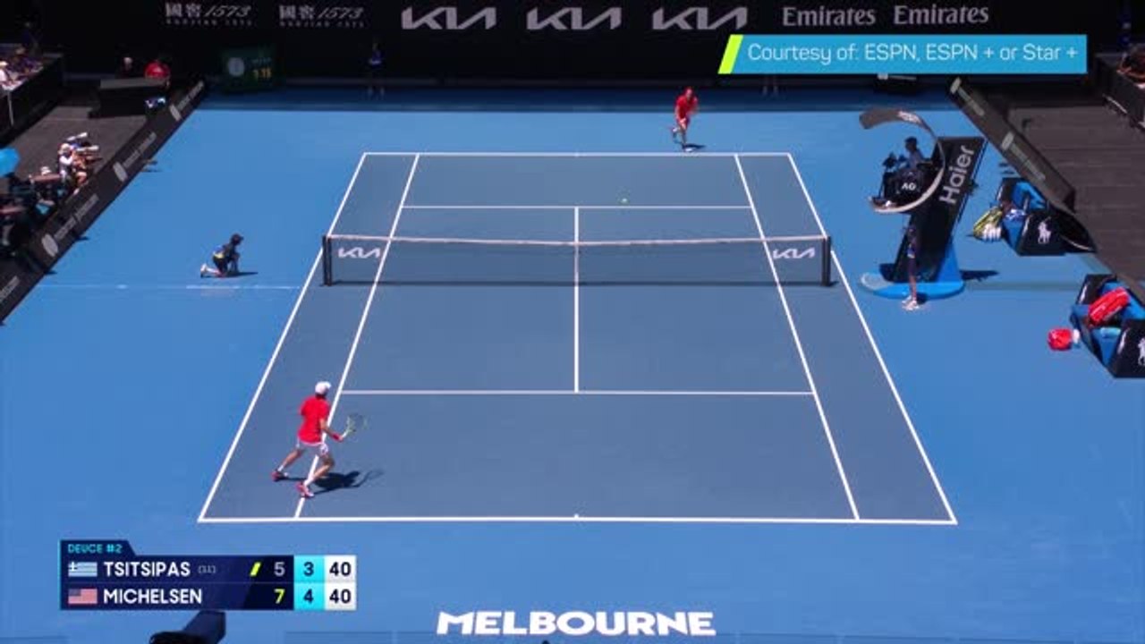 Tsitsipas crashes out of Australian Open first round