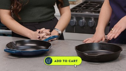 $100 Le Creuset vs. $30 Lodge Cast Iron | Add to Cart | Good Housekeeping