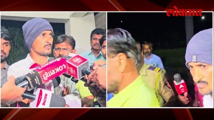 सकाळी पाण्याच्या टाकीवर, रात्री धनंजय देशमुख सीआयडी अधिकाऱ्यांच्या भेटीला...