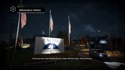 Watch Dogs Gameplay Walkthrough Part 12 - BREAKABLE THINGS (PC)