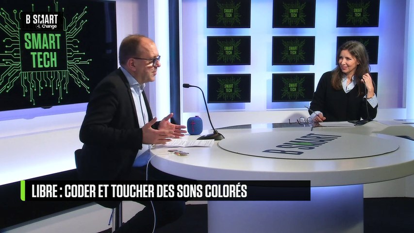 Logiciel libre : coder et toucher des sons colorés