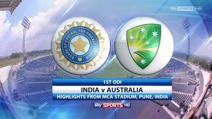 India vs Australia 1st ODI 2013 Highlights 🏏: Close Contest with Narrow Australian Victory