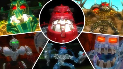LEGO Bionicle Heroes All Bosses (Xbox 360)