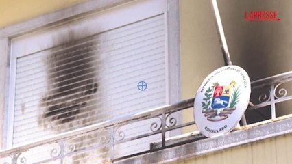 Lisbona, attentato incendiario al consolato del Venezuela