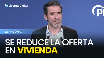 El PP señala a Sánchez de "intervencionismo" con sus anuncios en Vivienda