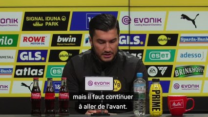 Dortmund - Sahin : "On ne va pas jeter l'éponge"