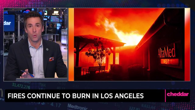 Fires Continue to Burn in Los Angeles