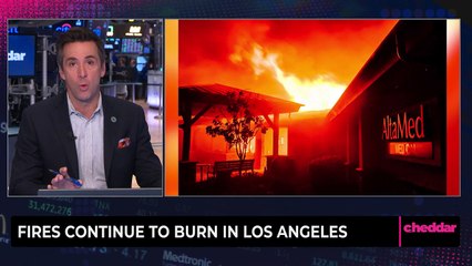 Fires Continue to Burn in Los Angeles