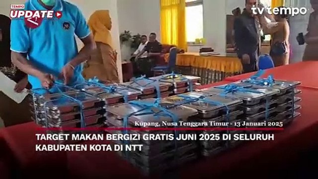 NTT Targetkan Seluruh Kabupaten Kota Makan Bergizi Gratis
