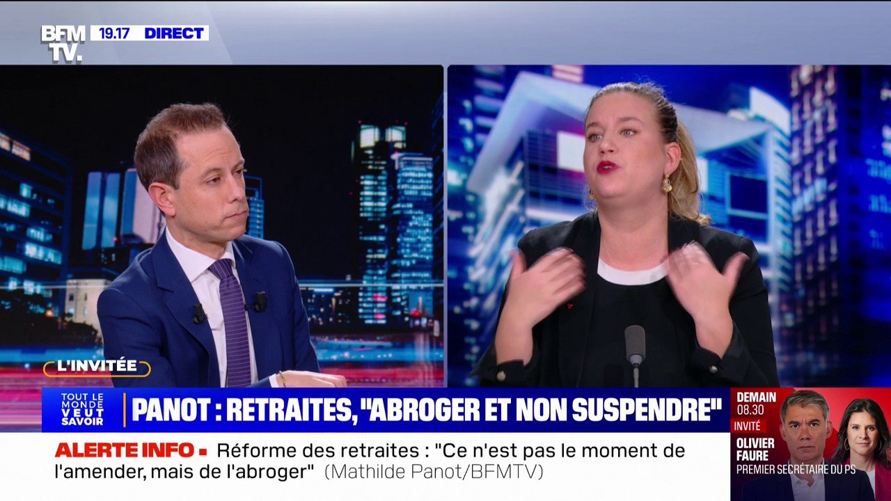 Mathilde Panot (LFI) sur le NFP: "Ceux qui ne voteront pas la motion de censure seront des soutiens du gouvernement Bayrou et de la politique d'Emmanuel Macron"
