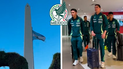 La Selección Mexicana de Futbol llega a Buenos Aires para amistosos en Sudamérica