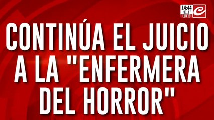 Continúa el juicio a la "enfermera del horror": declaran las mamás de las criaturas muertas