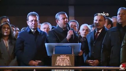 Özgür Özel, Beşiktaş'ta: Ekrem İmamoğlu’na doğru gideceğini sanıyorsa...