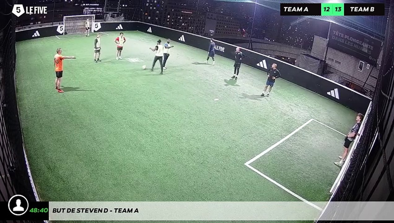 But de Steven D - Team A