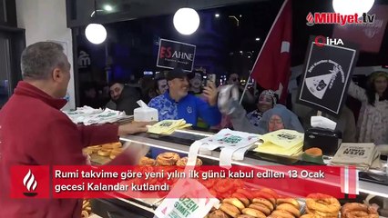 Rumi takvime göre yeni yılın ilk günü! Kostümleri giyindiler, Kalandar'ı kutladılar