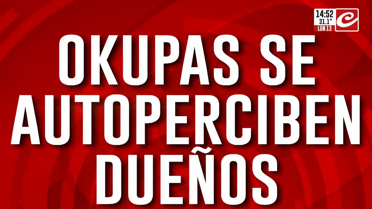 Okupas se autoperciben dueños: pagaron un mes, se quedaron con la casa y secuestraron a la dueña