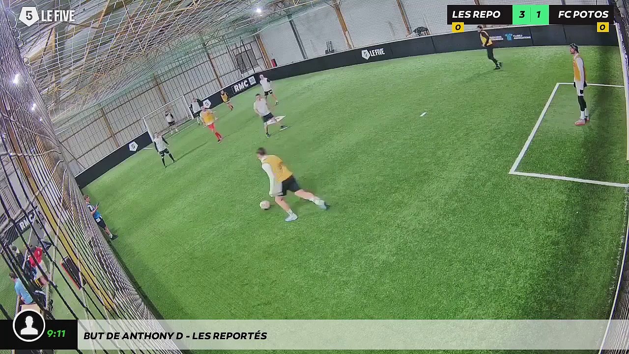 But de Anthony D - Les ReportÉs