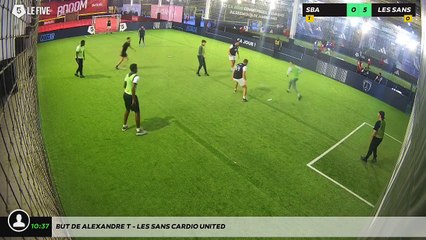 But de Alexandre T - Les Sans Cardio United