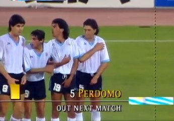 Copa do Mundo 1990 Itália x Uruguai (1/8 finais) com Luciano do Valle (Band)