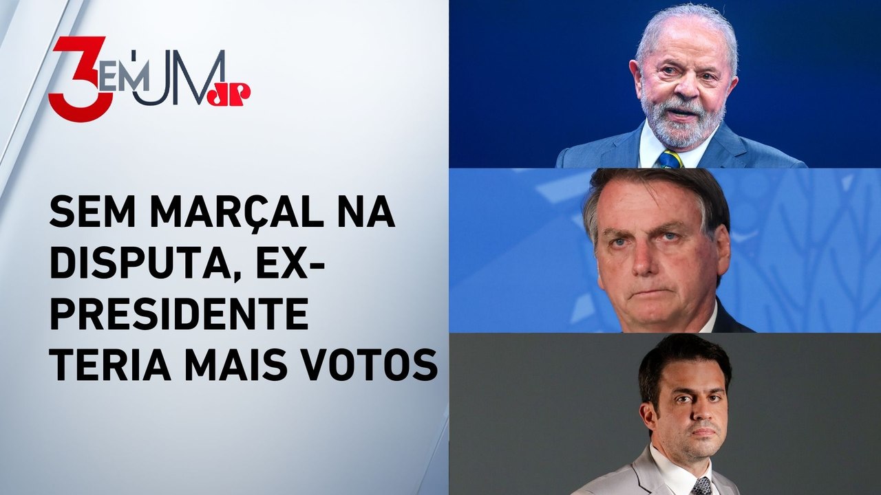 Bolsonaro empataria com Lula nas eleições 2026, diz Paraná Pesquisas