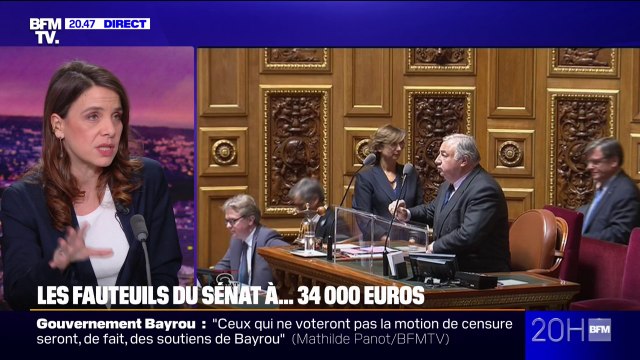 LE CHOIX D'AMÉLIE - Les fauteuils du Sénat à...34.000 euros
