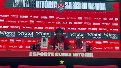 VÍDEO "Preparado para isso", garante Fabrício Santos ao falar sobre o calendário de jogos do Vitória