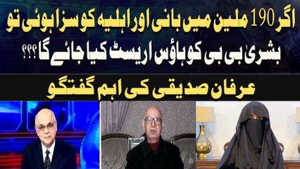 Will Bushra Bibi be placed under house arrest if the founder are sentenced in the 190 million case?