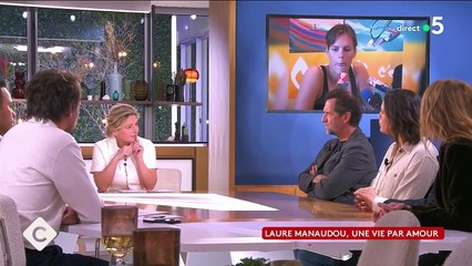 Laure Manaudou, "C à Vous".