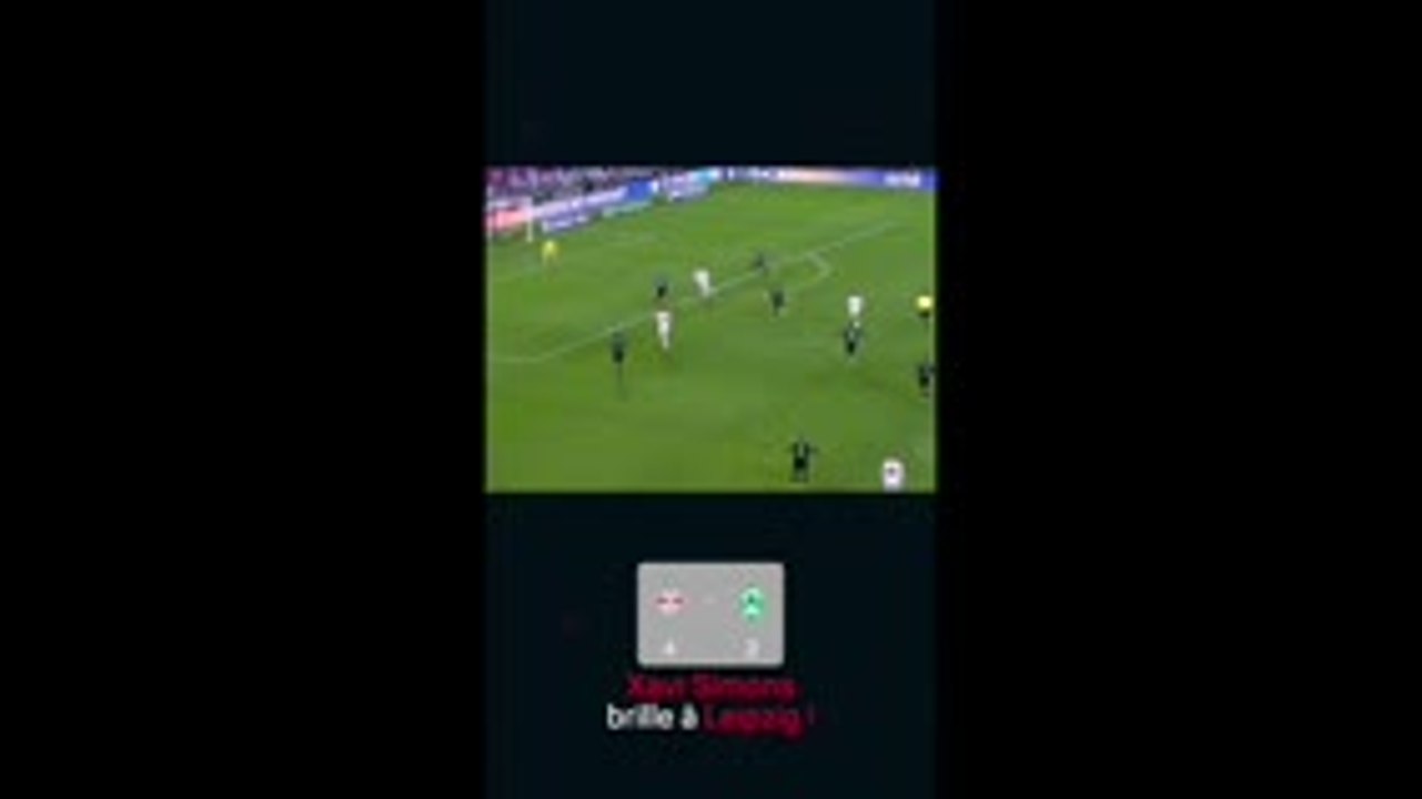 Football - Xavi Simons porte Leipzig avec un doublé