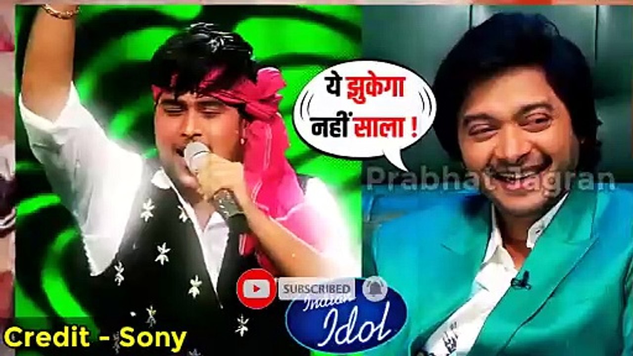 🔥Subhajit Chakraborty ये झुकेगा नहीं साला 🔥 Sensational 70 s Special Subhajit New Song Indian idol