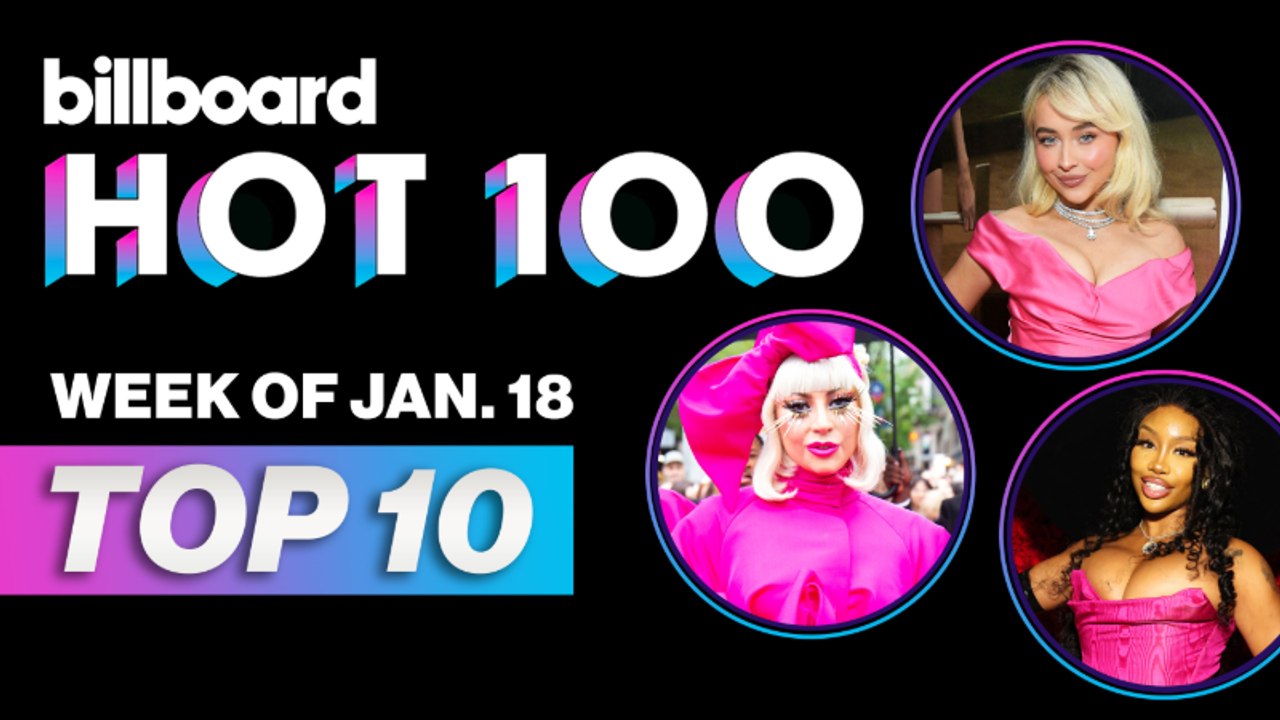 Billboard Hot 100 Top 10 Countdown For January 18th, 2025 | Billboard News