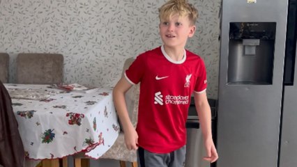 Emotional surprise as boy reunites with close family friend after six months apart