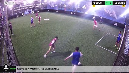 Faute de Aymeric A - Us Stade Sable