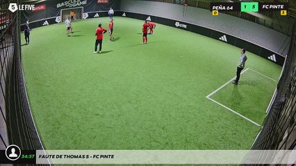 Faute de Thomas S - Fc Pinte