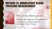What is ambulatory blood pressure measurement?