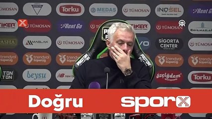 Jose Mourinho'dan transfer açıklaması