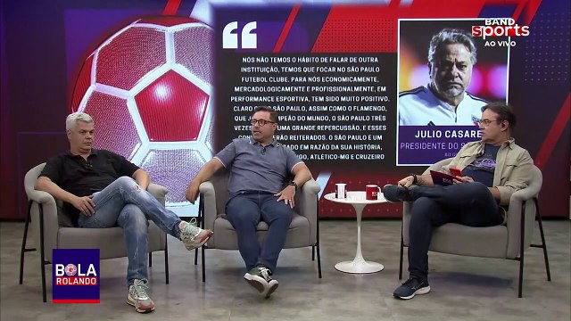 CASARES REBATE ALFINETADA DE LEILA PEREIRA E CITA TÍTULOS MUNDIAIS | BOLA ROLANDO