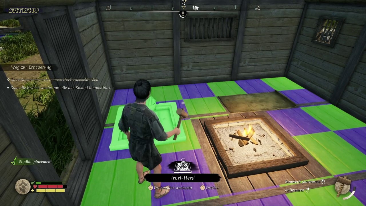 Brücke und Treffen mit der Onibaba. | Sengoku Dynasty | Ep. 16