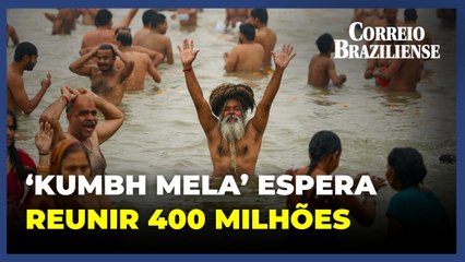 Começa na Índia festival religioso que espera reunir 400 milhões de pessoas