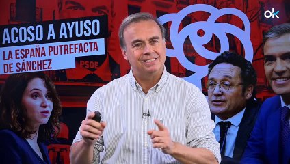 VICENTE GIL | "Ayuso, Sánchez y su fiscal lameculos: España putrefacta"