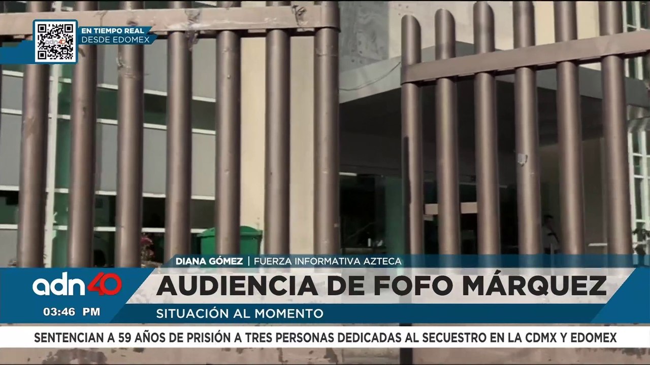 Se lleva a cabo el juicio contra el influencer Rodolfo "N" alias Fofo Márquez