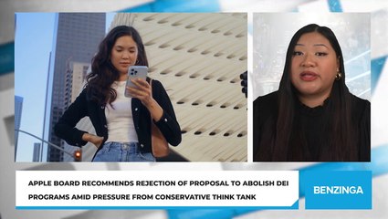 Apple Board Recommends Rejection Of Proposal To Abolish DEI Programs Amid Pressure From Conservative Think Tank