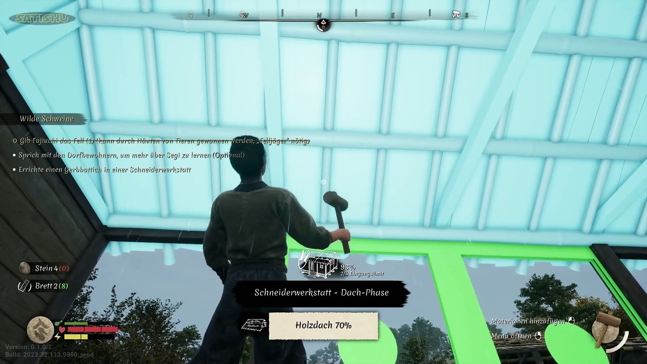 Ein Gerbbottich für die Gerberei. | Sengoku Dynasty | Ep. 21