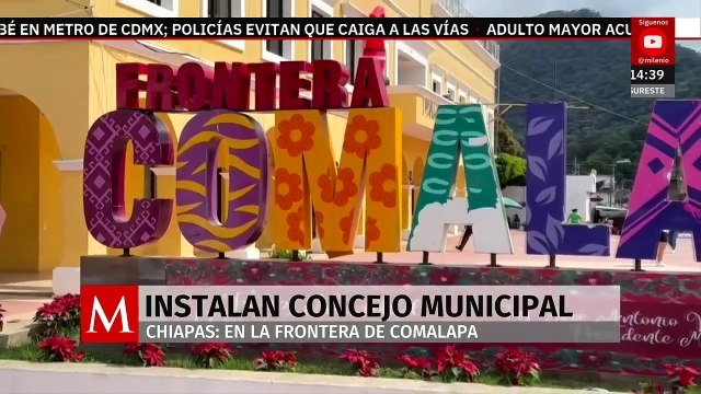 Instalan Concejo Municipal que gobernará en Frontera Comalapa, Chiapas
