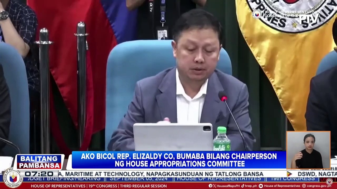 Ako Bicol Rep. Elizaldy Co, bumaba bilang chairperson ng House Appropriations Committee
