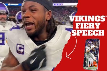 Minnesota Vikings captain Josh Metellus gives a speech that energizes his teammates and makes their blood boil