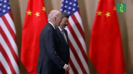 Biden dice que deja a Trump un EEUU “más fuerte”