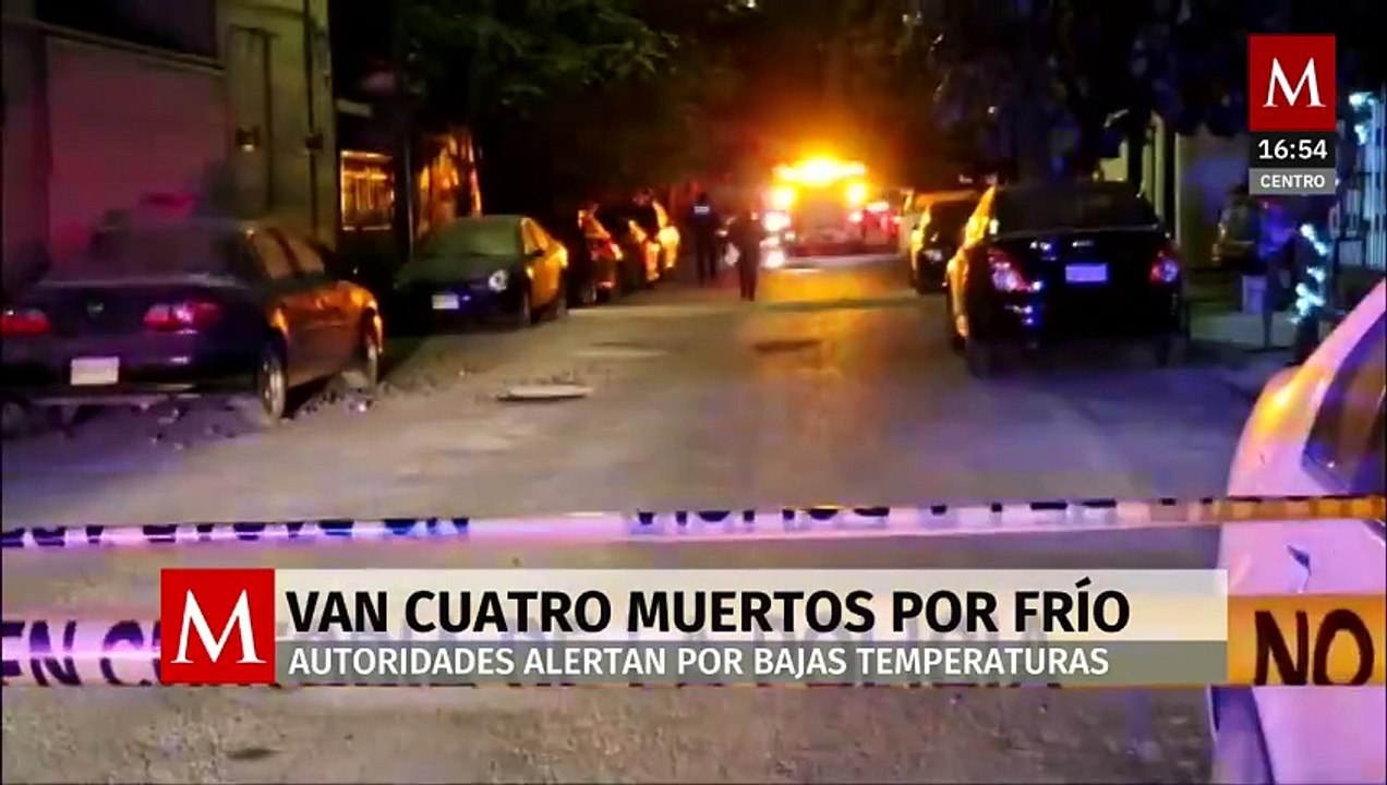 Cuatro personas han perdido la vida por bajas temperaturas en Nuevo León