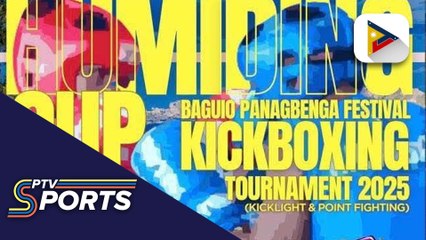 Baguio Panagbenga Festival Kickboxing Tourney, sisipa na sa Pebrero
