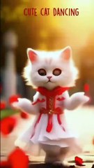 wah kya dance hai 😜 वाह क्या डांस है  Super hit cat dance #cat #funny #cute #catie #funnycate #aicat